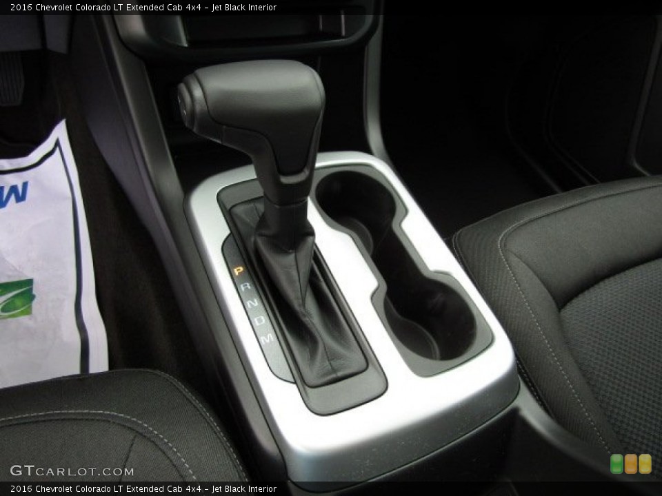 Jet Black Interior Transmission for the 2016 Chevrolet Colorado LT Extended Cab 4x4 #107422820