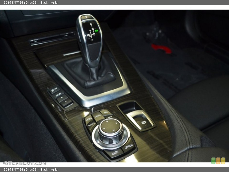 Black Interior Transmission for the 2016 BMW Z4 sDrive28i #107425979