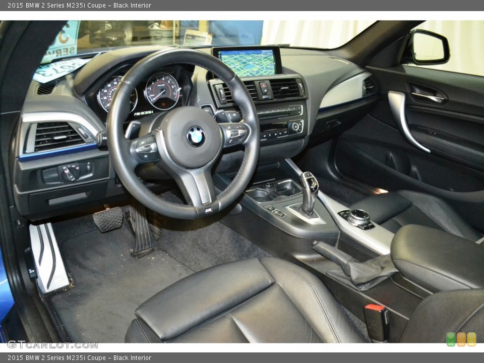 Black Interior Prime Interior for the 2015 BMW 2 Series M235i Coupe #107426438