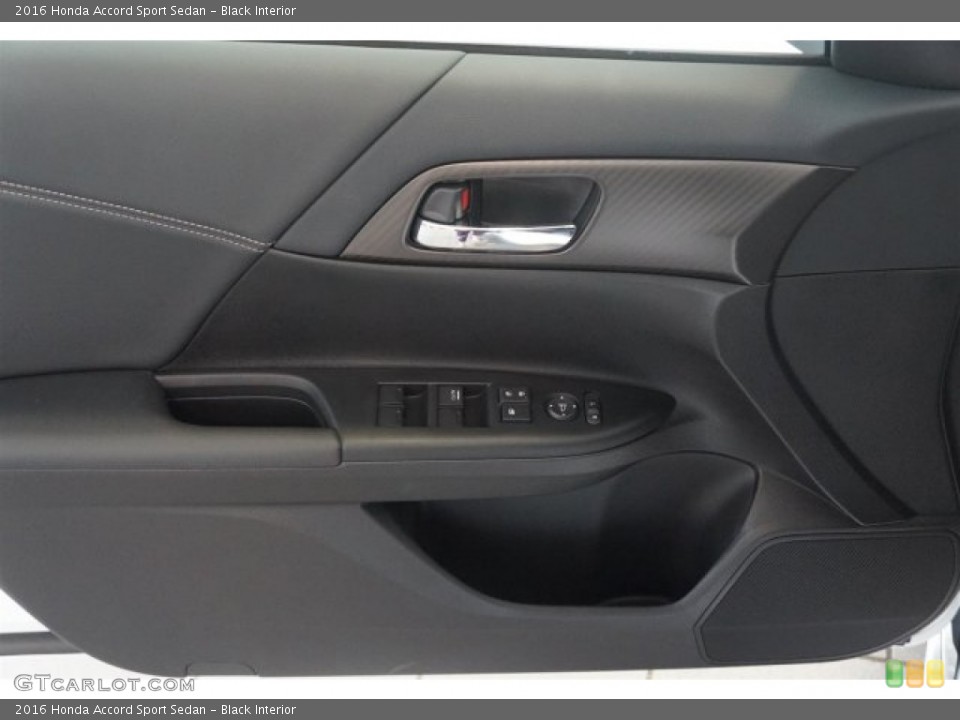 Black Interior Door Panel for the 2016 Honda Accord Sport Sedan #107427896