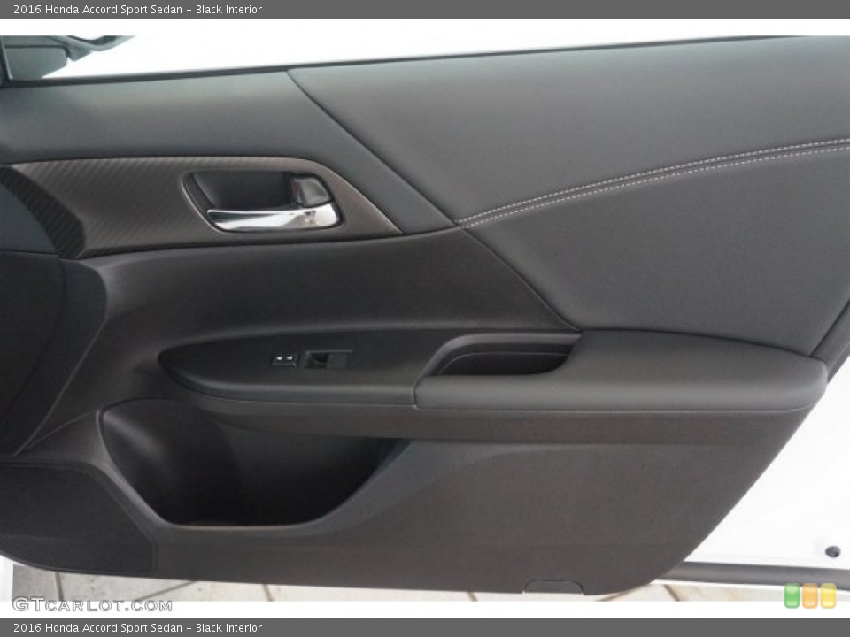 Black Interior Door Panel For The 2016 Honda Accord Sport