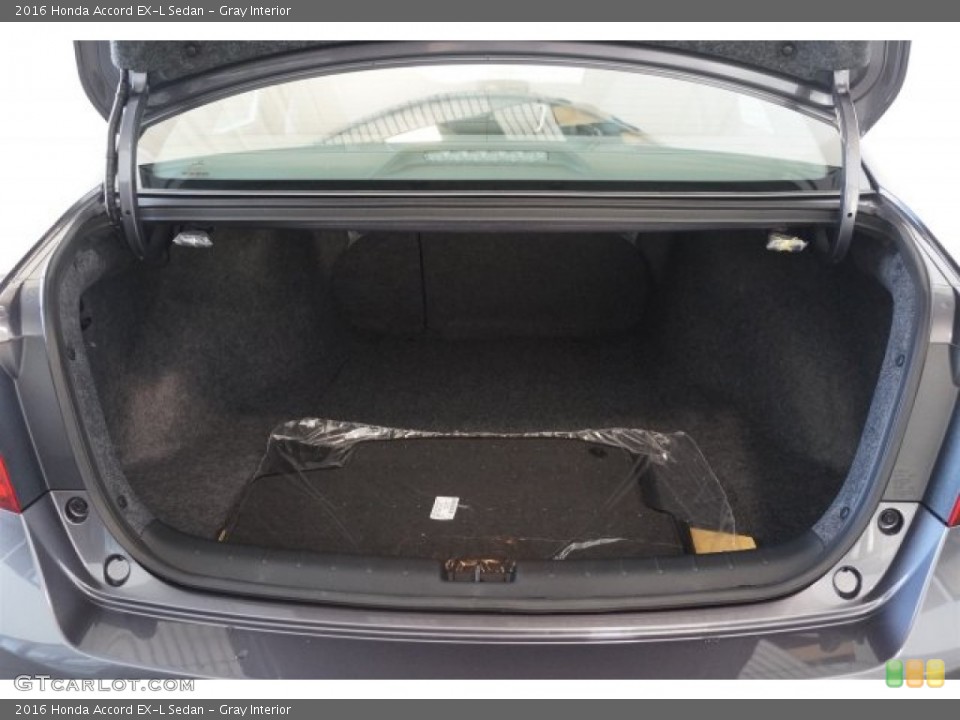 Gray Interior Trunk for the 2016 Honda Accord EX-L Sedan #107428157