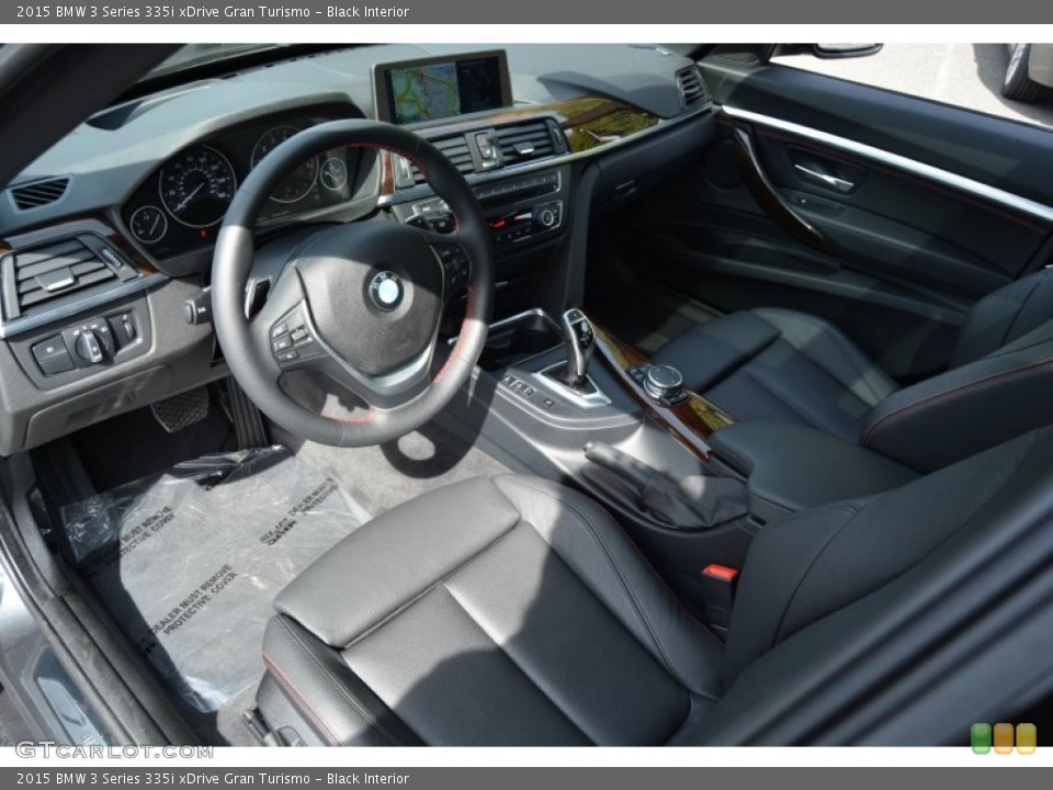 Black Interior Prime Interior for the 2015 BMW 3 Series 335i xDrive Gran Turismo #107431201