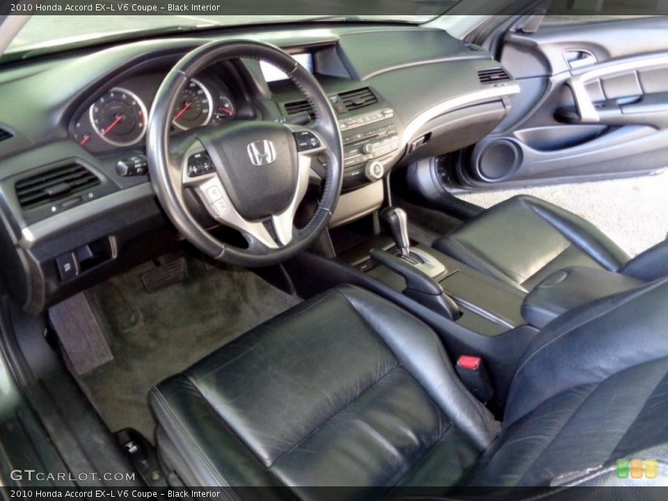 Black Interior Photo for the 2010 Honda Accord EX-L V6 Coupe #107432221
