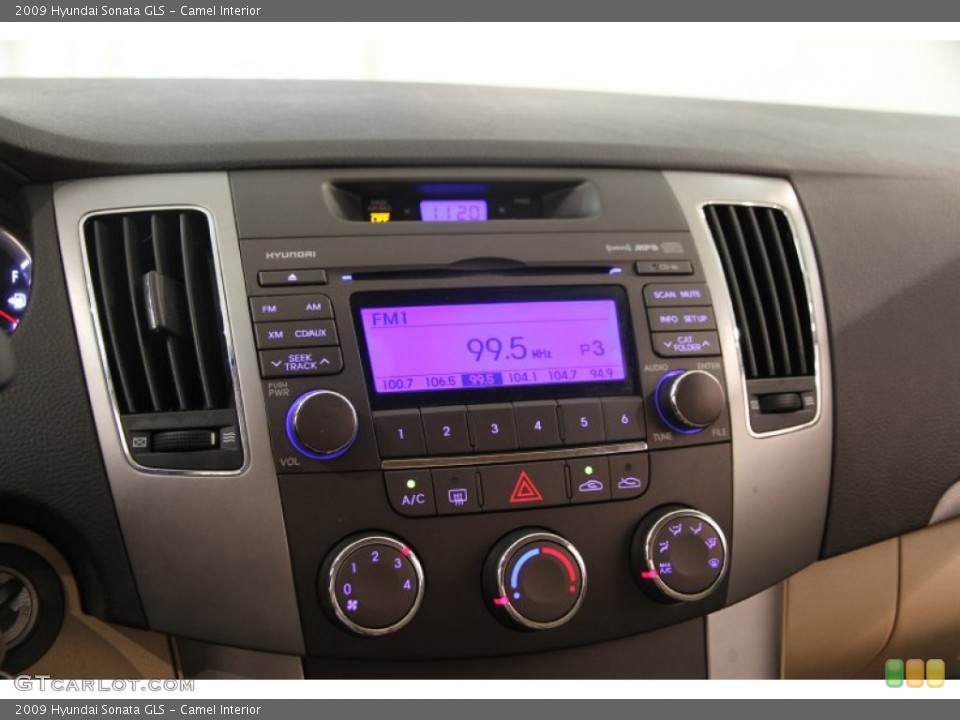 Camel Interior Controls for the 2009 Hyundai Sonata GLS #107435449