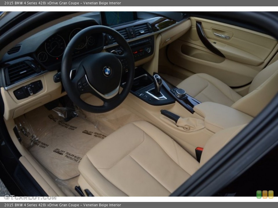 Venetian Beige Interior Photo for the 2015 BMW 4 Series 428i xDrive Gran Coupe #107438435
