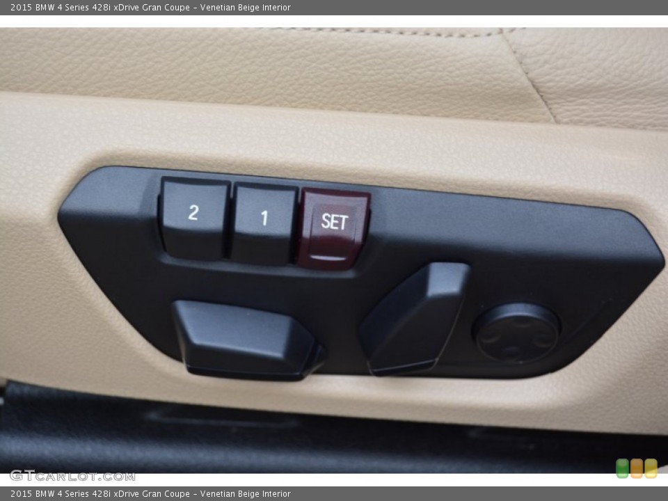 Venetian Beige Interior Controls for the 2015 BMW 4 Series 428i xDrive Gran Coupe #107438476