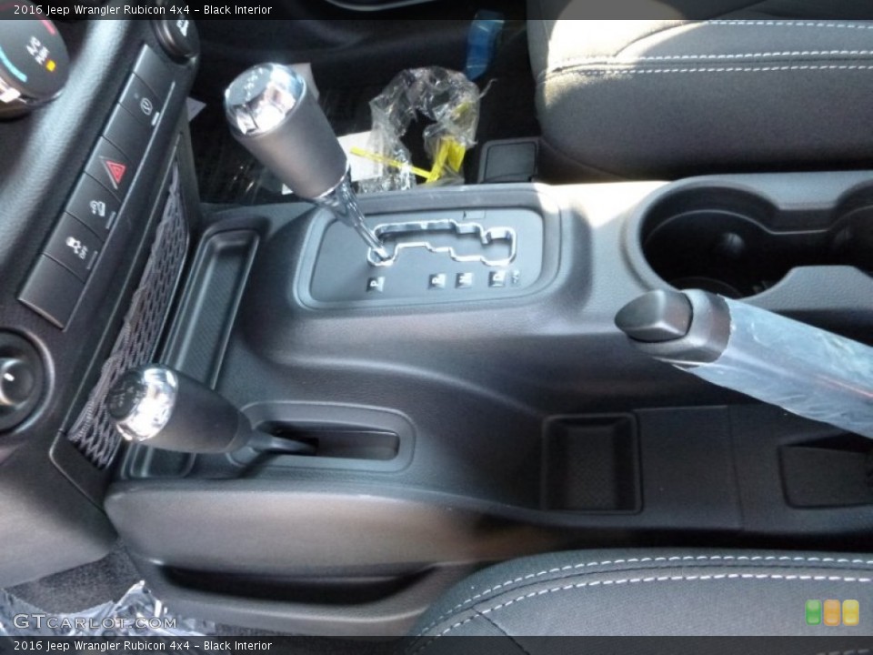 Black Interior Transmission for the 2016 Jeep Wrangler Rubicon 4x4 #107441656