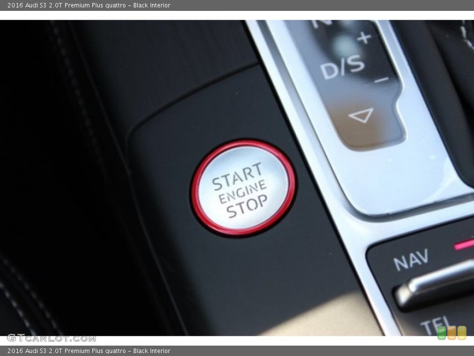 Black Interior Controls for the 2016 Audi S3 2.0T Premium Plus quattro #107441794