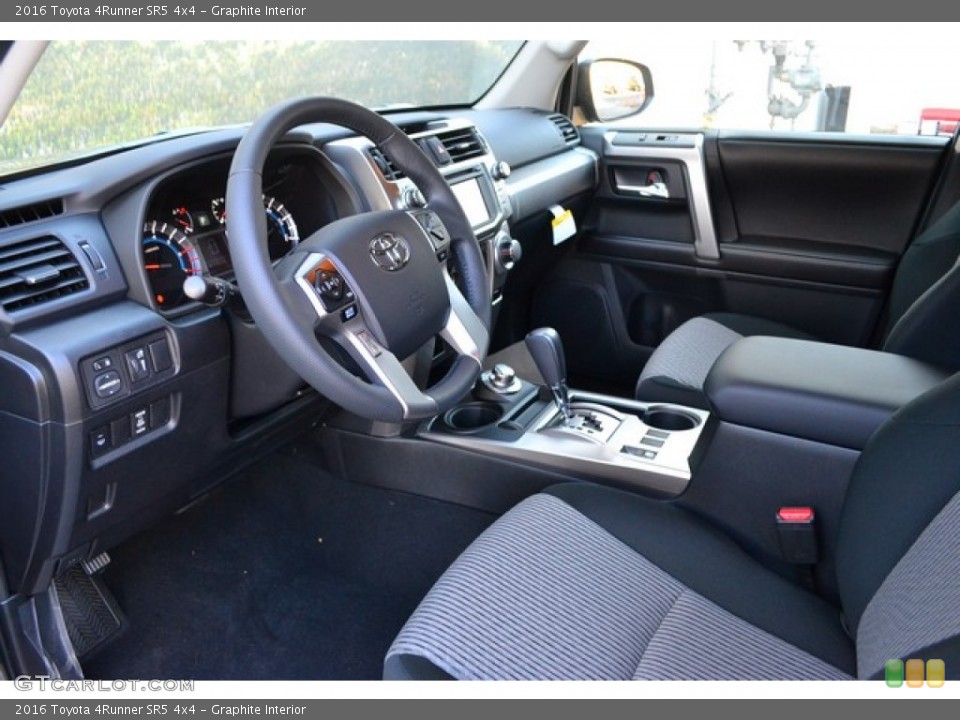 Graphite Interior Photo for the 2016 Toyota 4Runner SR5 4x4 #107443729