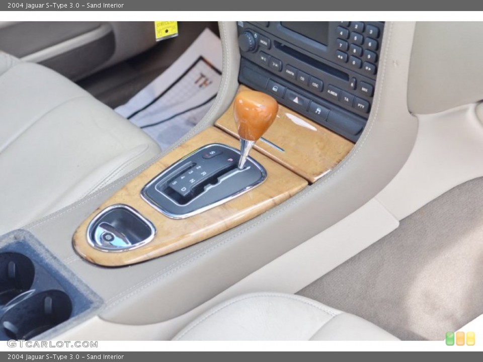 Sand Interior Transmission for the 2004 Jaguar S-Type 3.0 #107446774