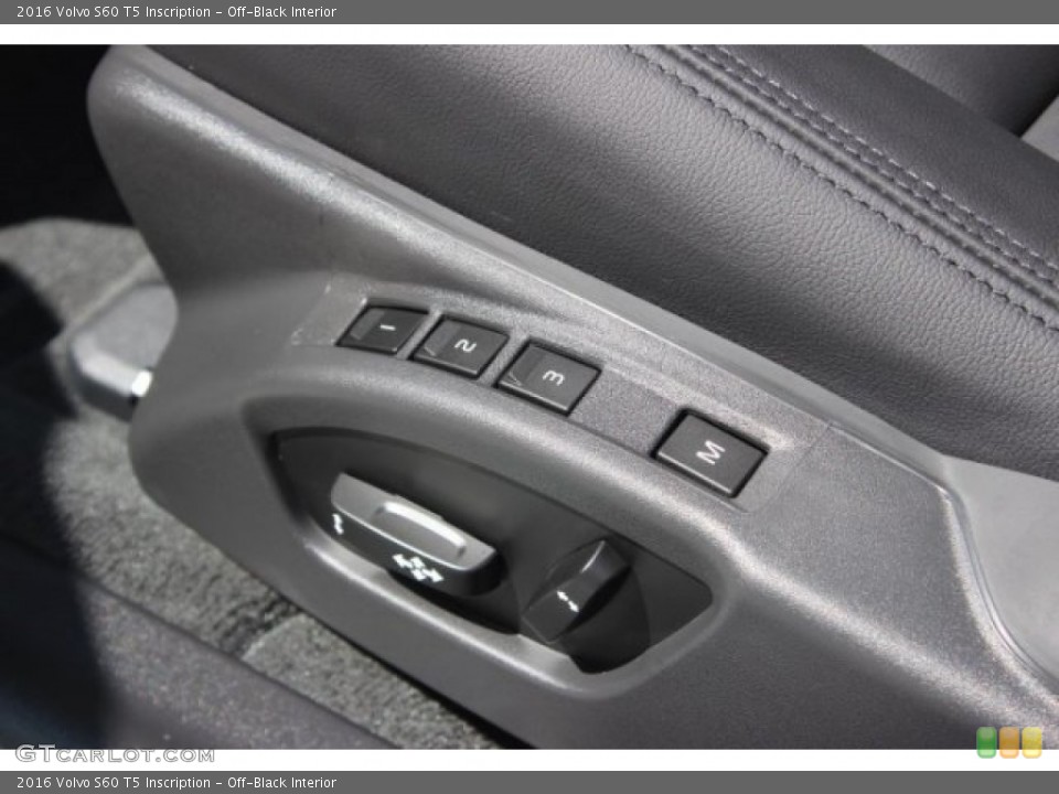 Off-Black Interior Controls for the 2016 Volvo S60 T5 Inscription #107448757
