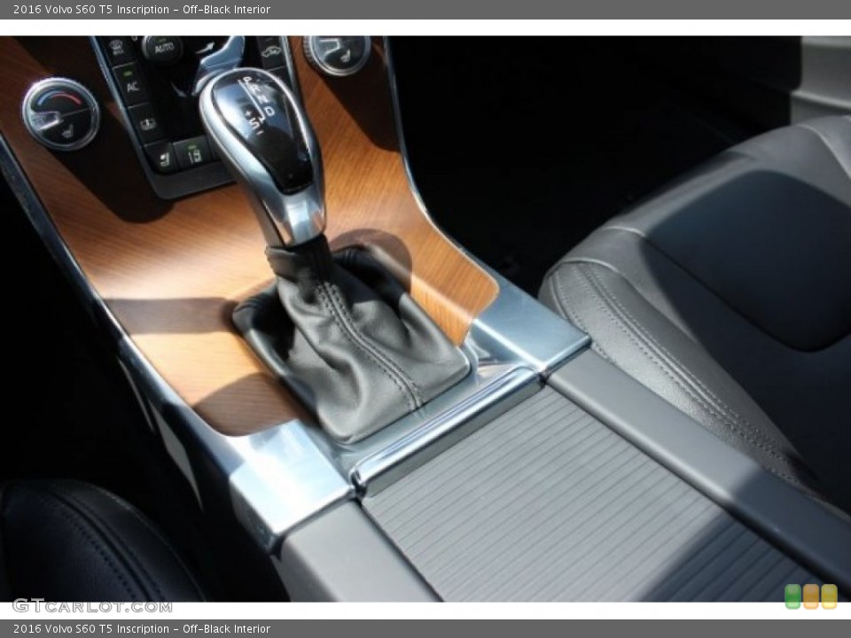 Off-Black Interior Transmission for the 2016 Volvo S60 T5 Inscription #107448874