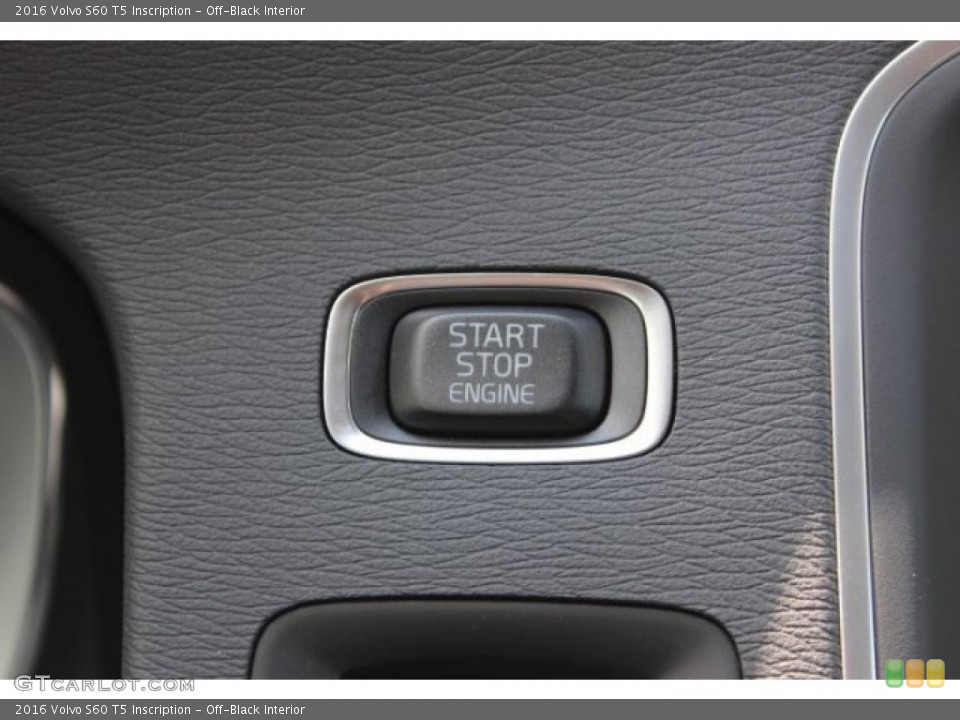 Off-Black Interior Controls for the 2016 Volvo S60 T5 Inscription #107448889