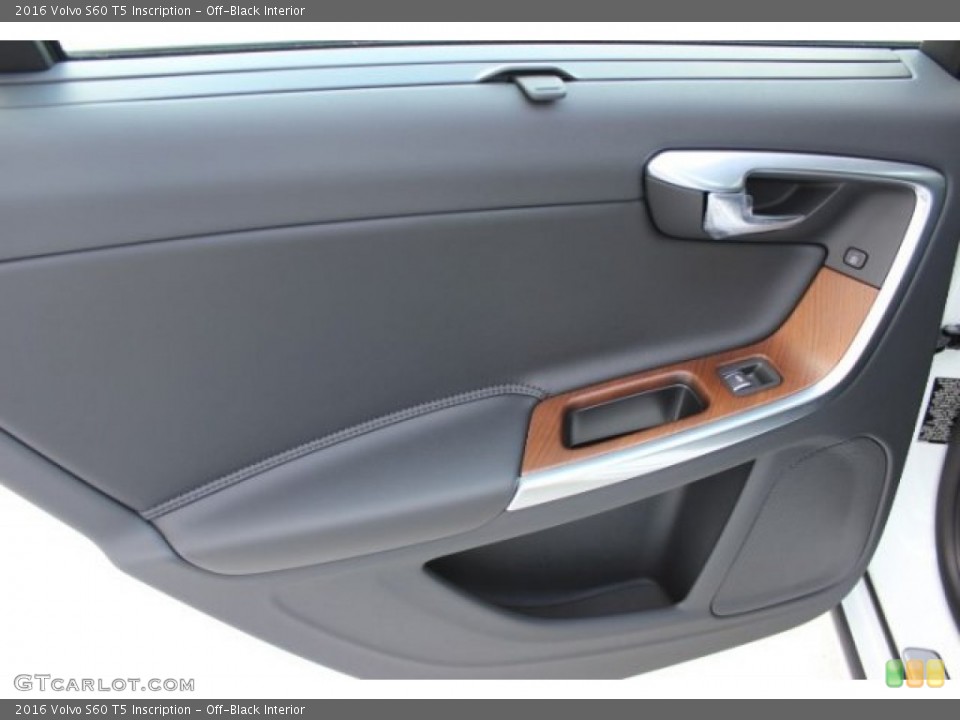 Off-Black Interior Door Panel for the 2016 Volvo S60 T5 Inscription #107449084