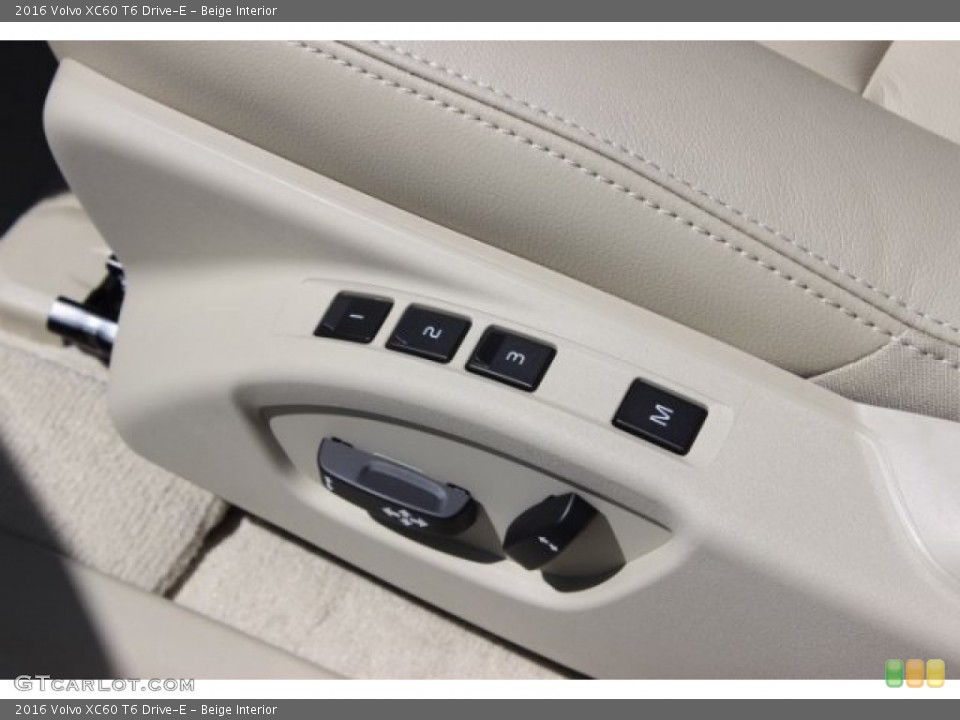 Beige Interior Controls for the 2016 Volvo XC60 T6 Drive-E #107450275