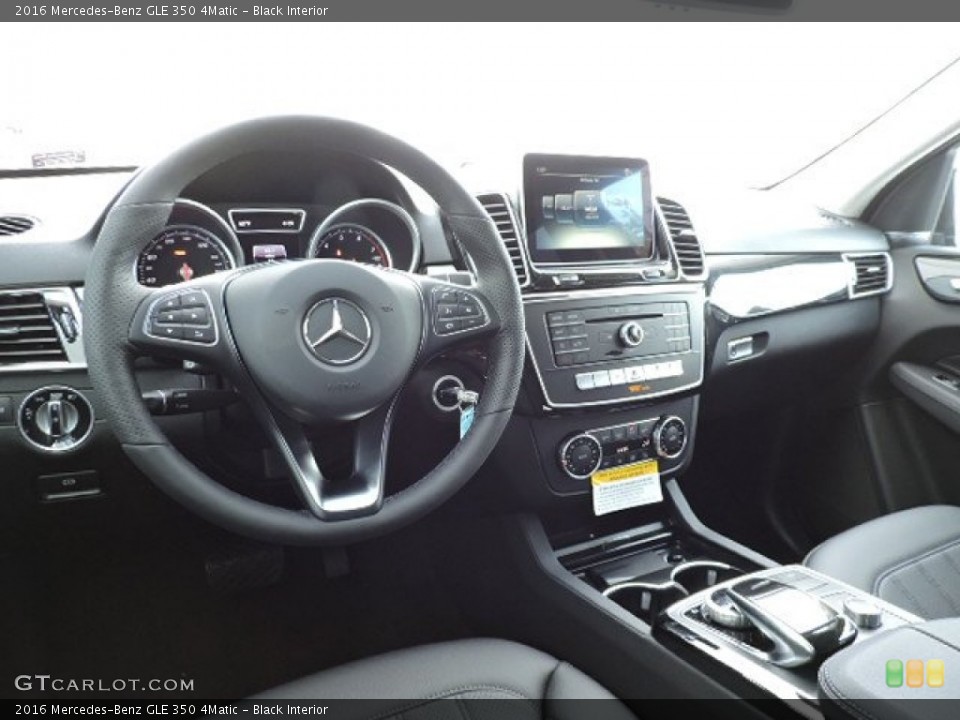 Black Interior Dashboard for the 2016 Mercedes-Benz GLE 350 4Matic #107455804