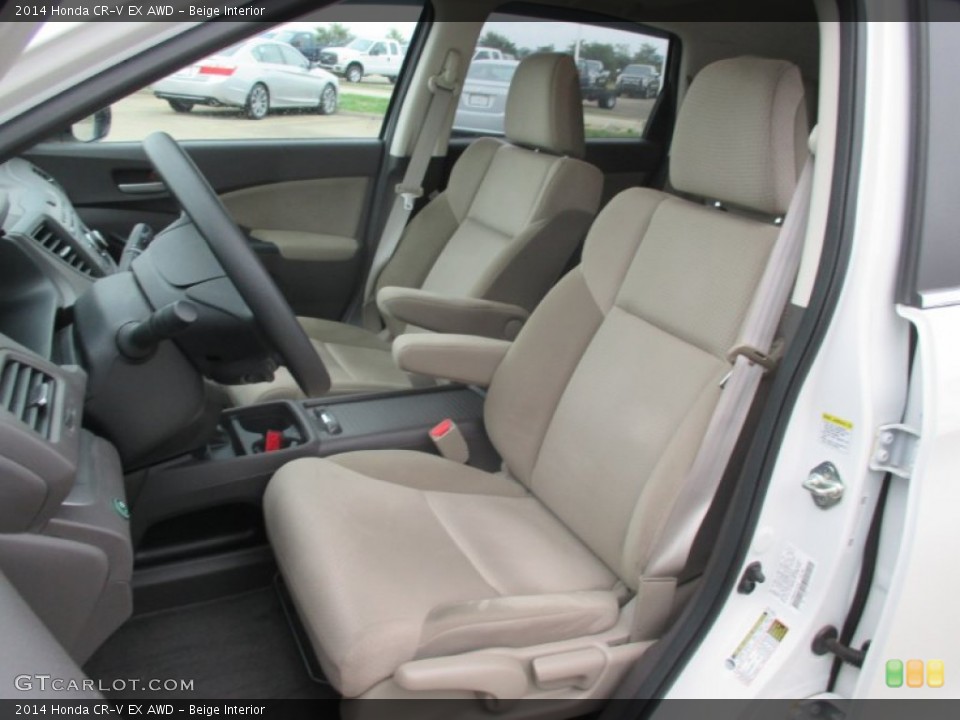 Beige Interior Photo for the 2014 Honda CR-V EX AWD #107458276