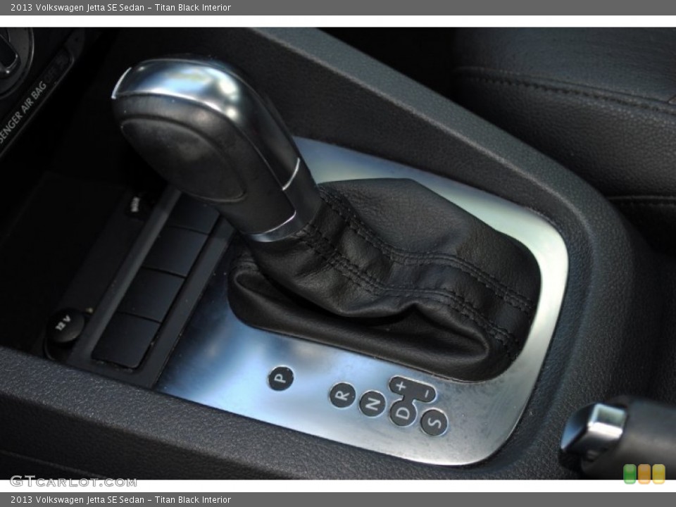Titan Black Interior Transmission for the 2013 Volkswagen Jetta SE Sedan #107458708