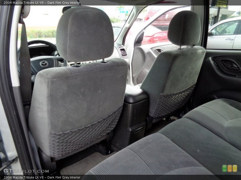 Dark Flint Grey Interior Rear Seat for the 2004 Mazda Tribute LX V6 #107461346