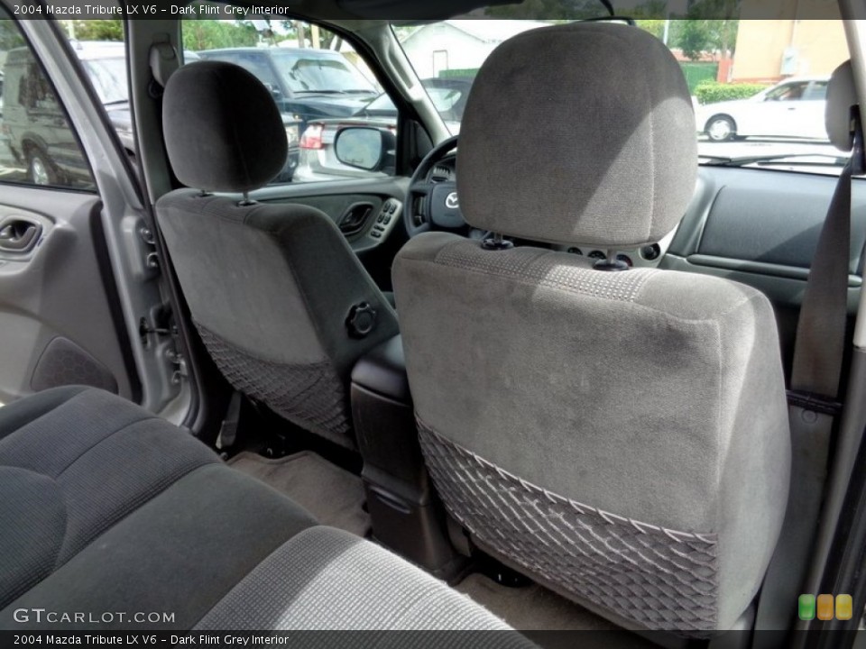 Dark Flint Grey Interior Rear Seat for the 2004 Mazda Tribute LX V6 #107461478