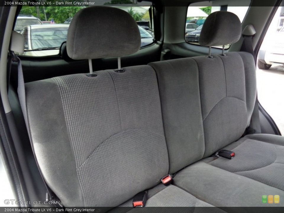 Dark Flint Grey Interior Rear Seat for the 2004 Mazda Tribute LX V6 #107461502
