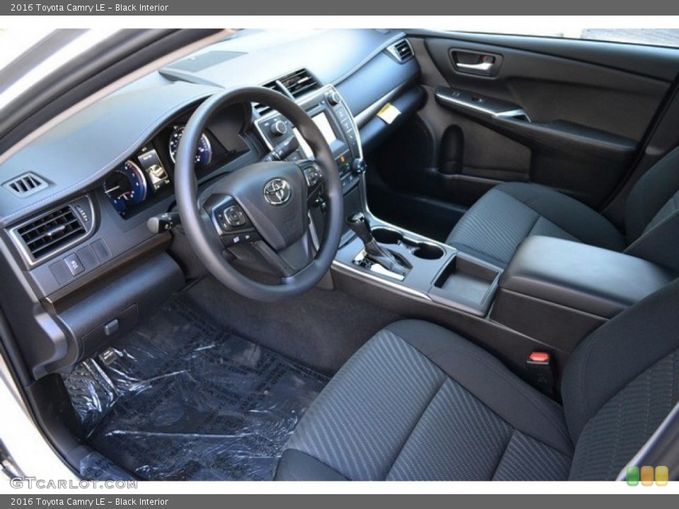 Black Interior Prime Interior for the 2016 Toyota Camry LE #107462666