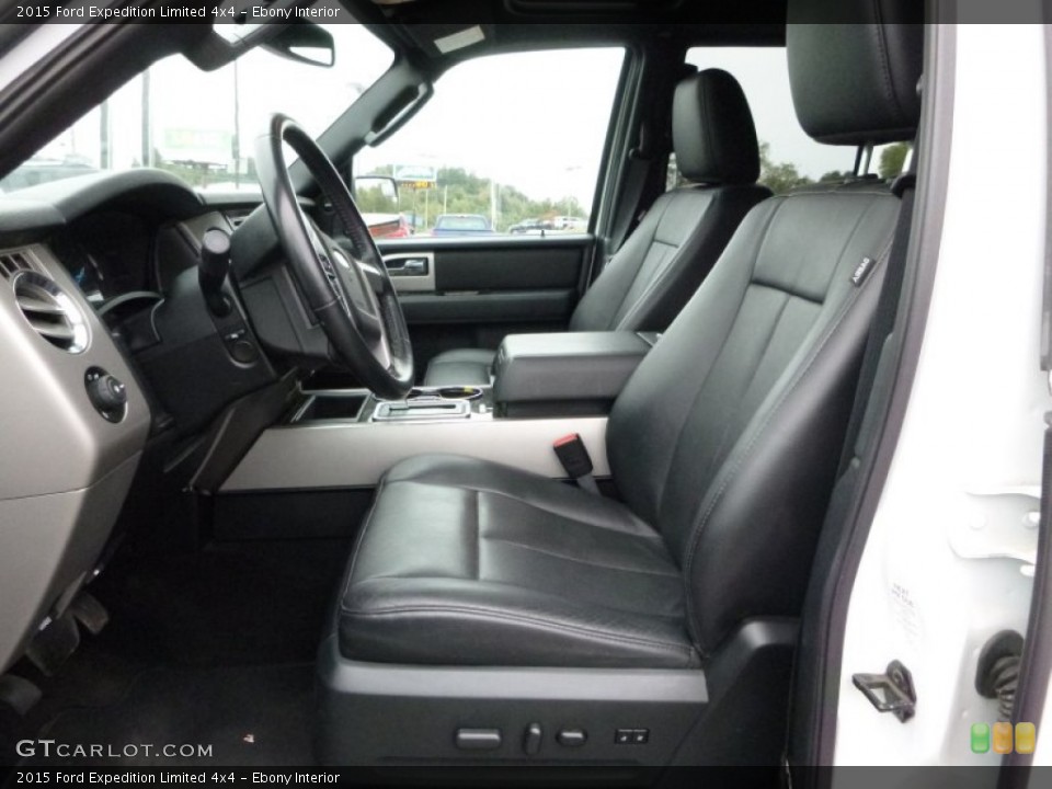Ebony Interior Photo for the 2015 Ford Expedition Limited 4x4 #107462807
