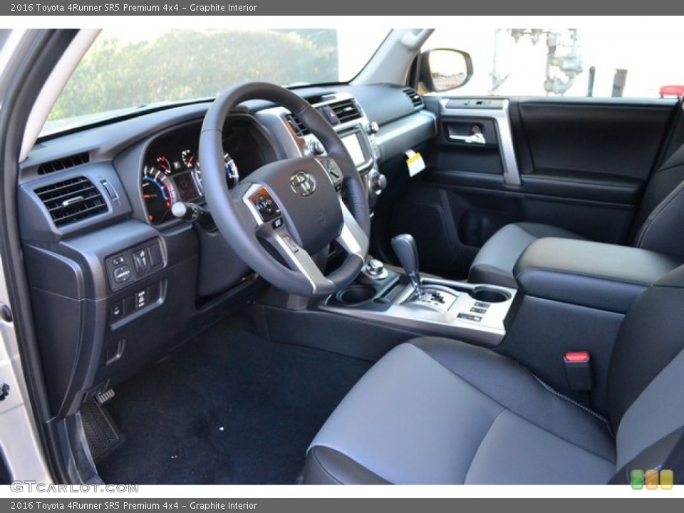 Graphite 2016 Toyota 4Runner Interiors