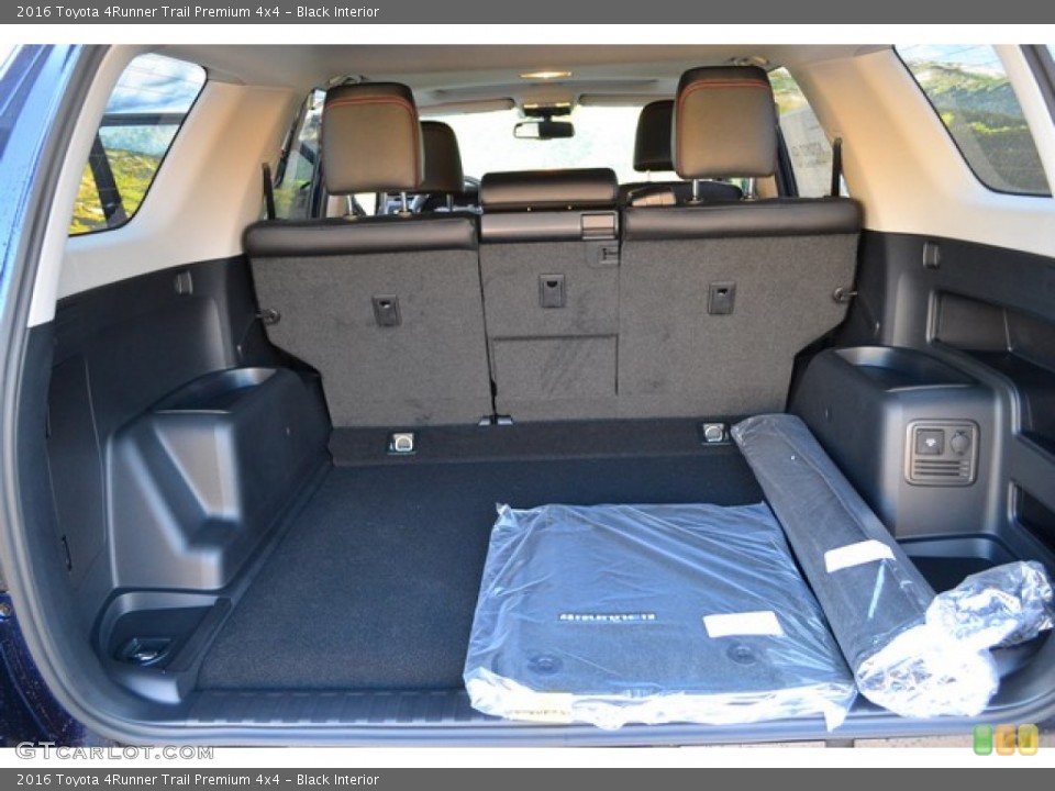 Black Interior Trunk for the 2016 Toyota 4Runner Trail Premium 4x4 #107463708