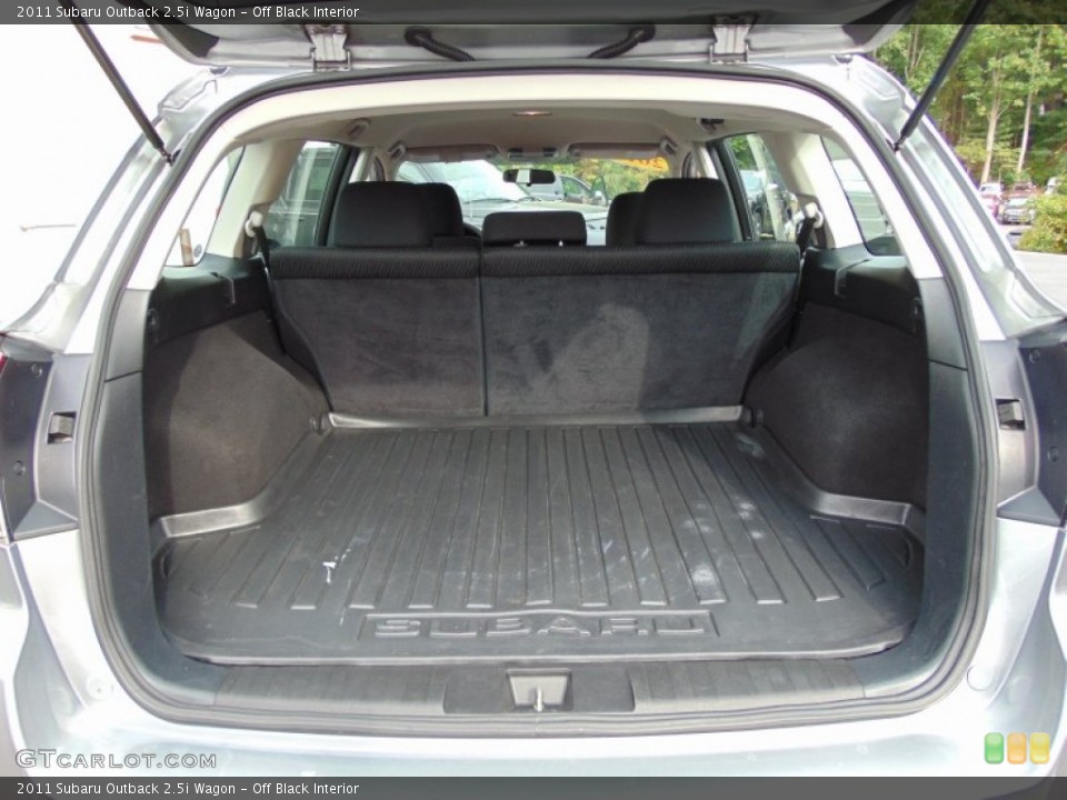 Off Black Interior Trunk for the 2011 Subaru Outback 2.5i Wagon #107464829