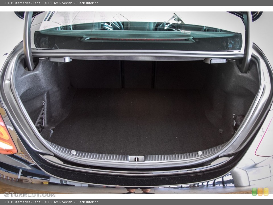 Black Interior Trunk for the 2016 Mercedes-Benz C 63 S AMG Sedan #107472977