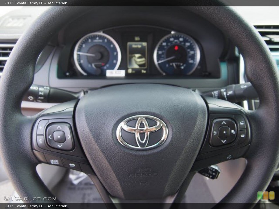 Ash Interior Steering Wheel for the 2016 Toyota Camry LE #107479815