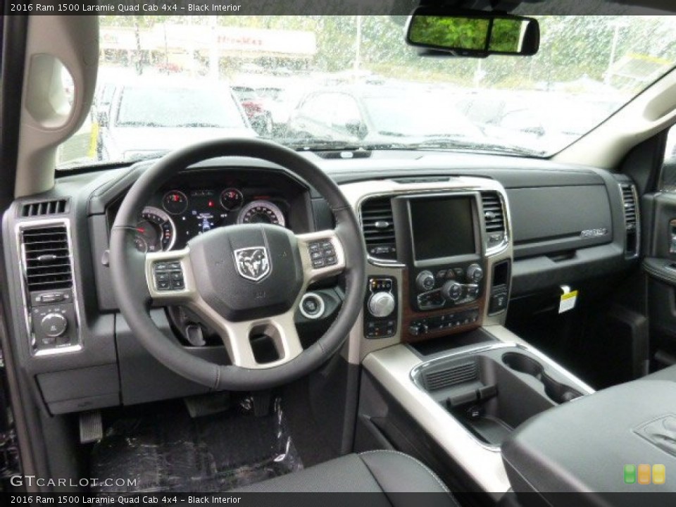 Black Interior Prime Interior for the 2016 Ram 1500 Laramie Quad Cab 4x4 #107482244
