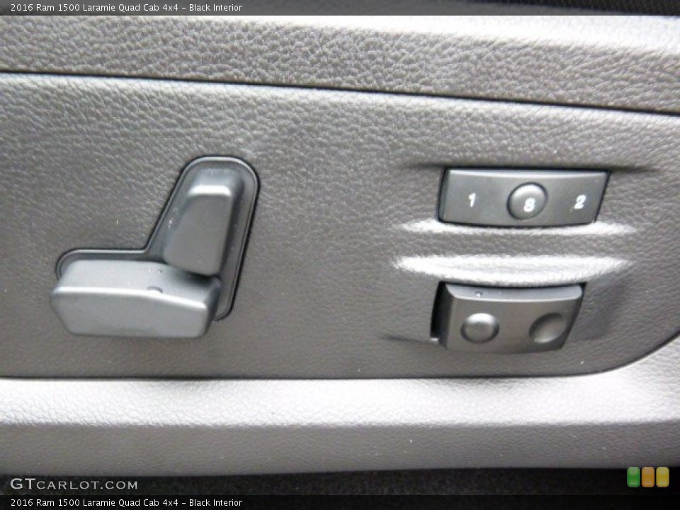 Black Interior Controls for the 2016 Ram 1500 Laramie Quad Cab 4x4 #107482293
