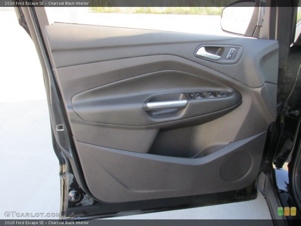 Charcoal Black Interior Door Panel for the 2016 Ford Escape SE #107486046
