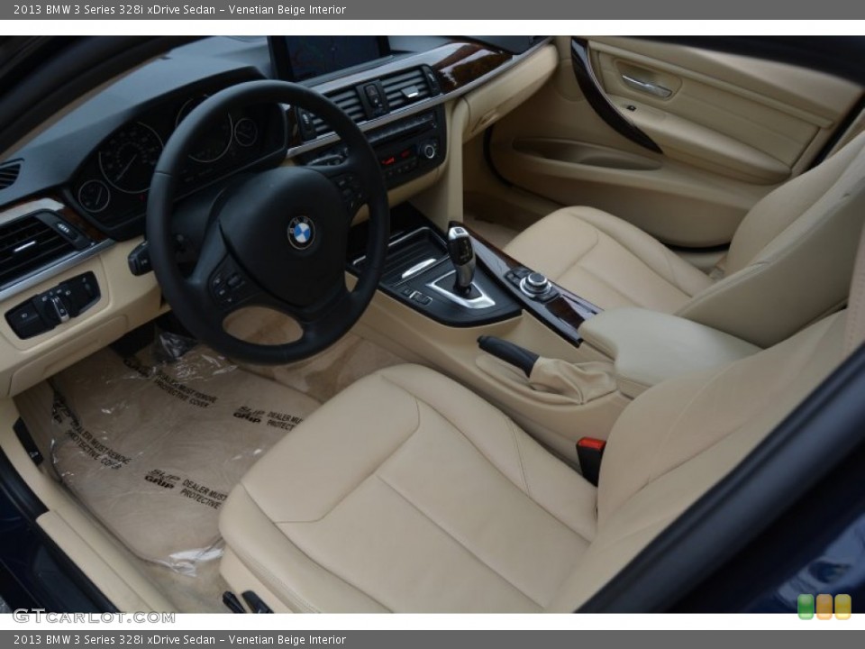 Venetian Beige Interior Photo for the 2013 BMW 3 Series 328i xDrive Sedan #107490055