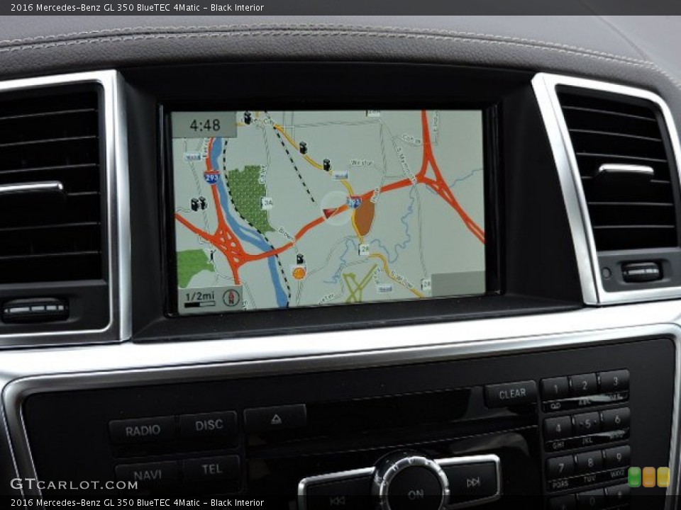 Black Interior Navigation for the 2016 Mercedes-Benz GL 350 BlueTEC 4Matic #107490630