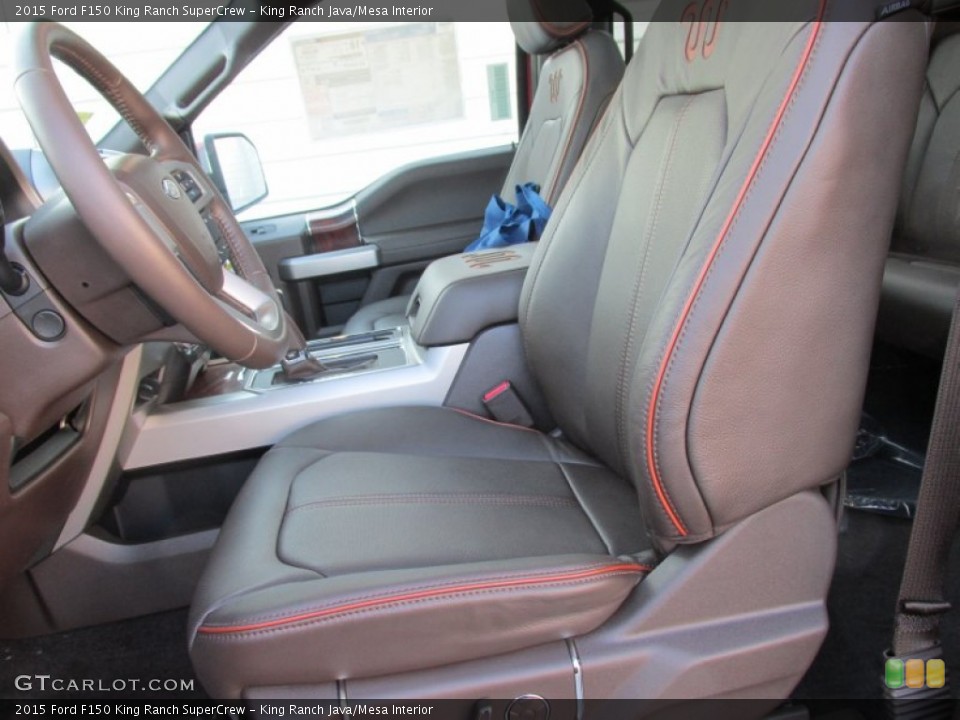 King Ranch Java/Mesa Interior Photo for the 2015 Ford F150 King Ranch SuperCrew #107494836