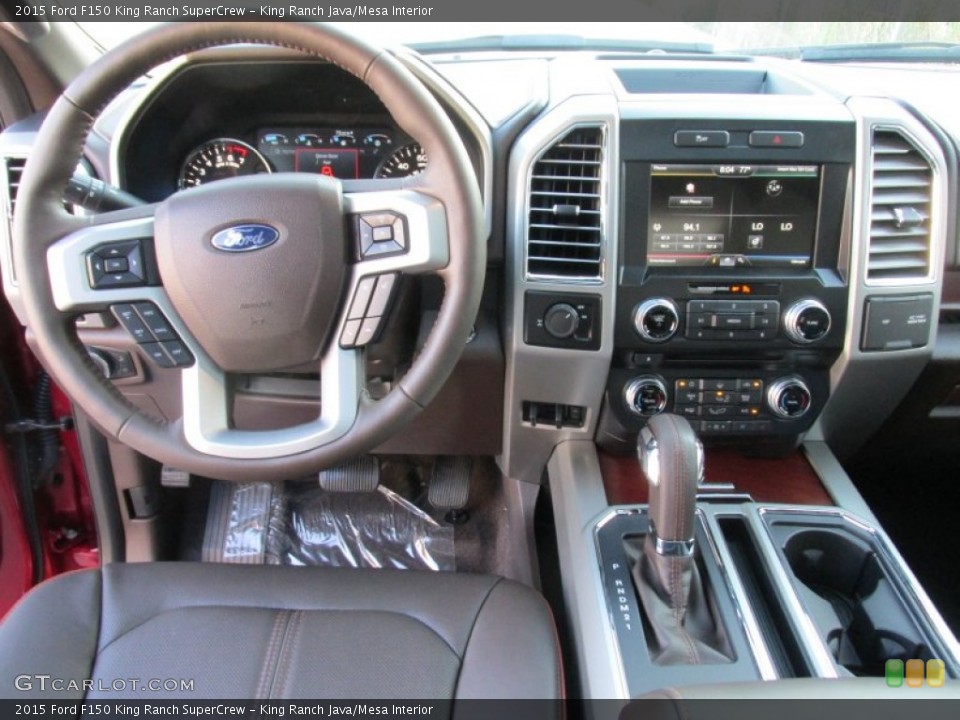 King Ranch Java/Mesa Interior Dashboard for the 2015 Ford F150 King Ranch SuperCrew #107494896