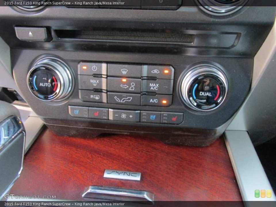 King Ranch Java/Mesa Interior Controls for the 2015 Ford F150 King Ranch SuperCrew #107494980
