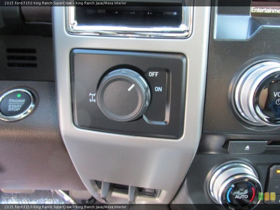 King Ranch Java/Mesa Interior Controls for the 2015 Ford F150 King Ranch SuperCrew #107494998