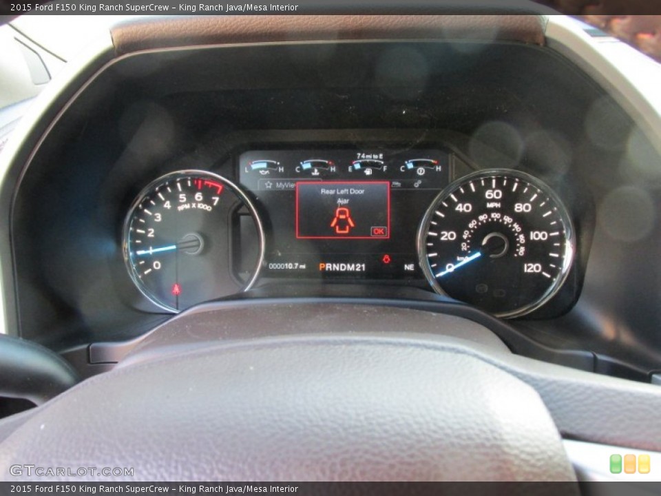 King Ranch Java/Mesa Interior Gauges for the 2015 Ford F150 King Ranch SuperCrew #107495118