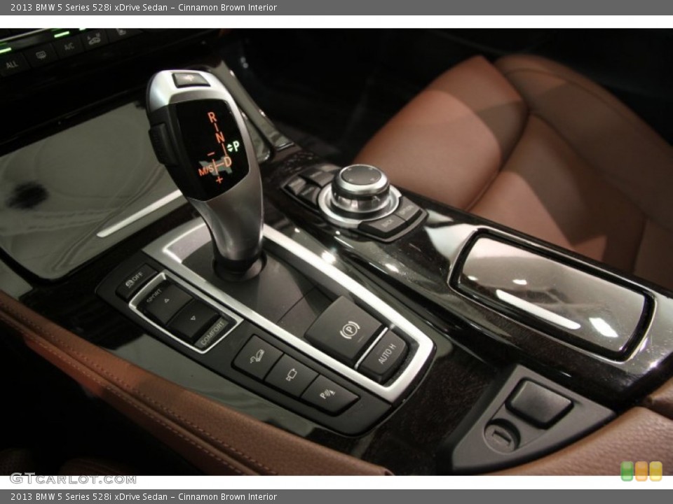 Cinnamon Brown Interior Transmission for the 2013 BMW 5 Series 528i xDrive Sedan #107495181
