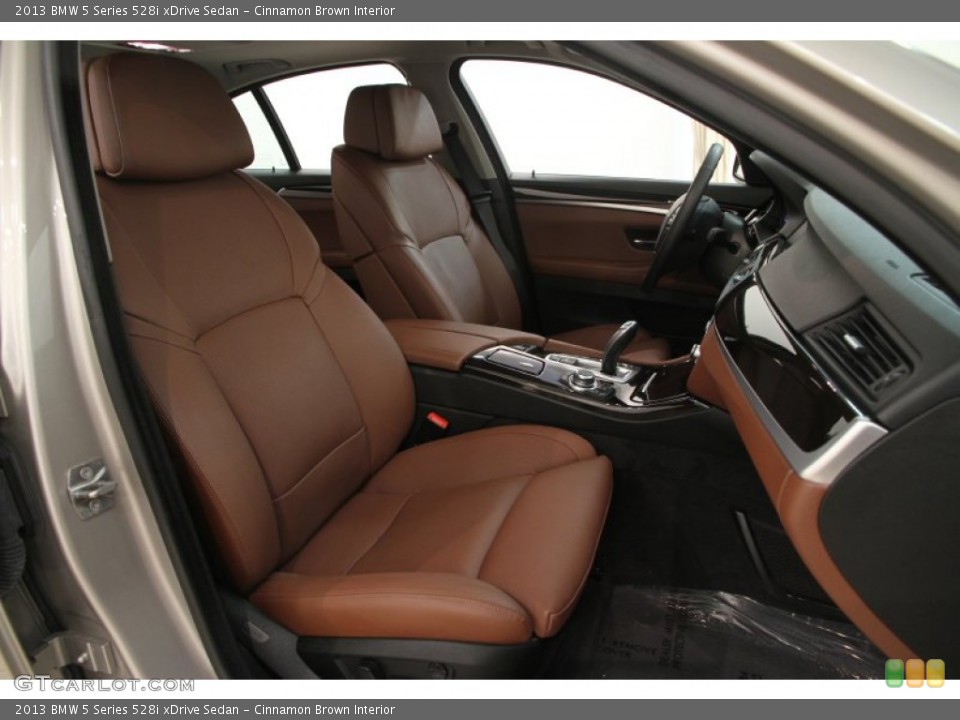 Cinnamon Brown Interior Front Seat for the 2013 BMW 5 Series 528i xDrive Sedan #107495238