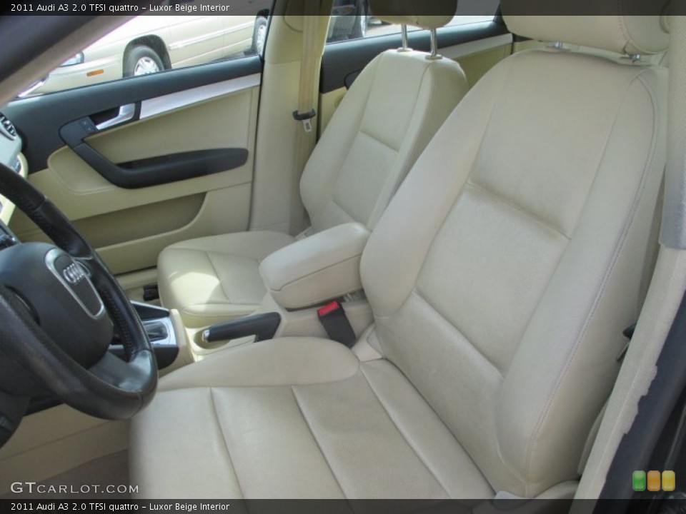 Luxor Beige Interior Photo for the 2011 Audi A3 2.0 TFSI quattro #107495487