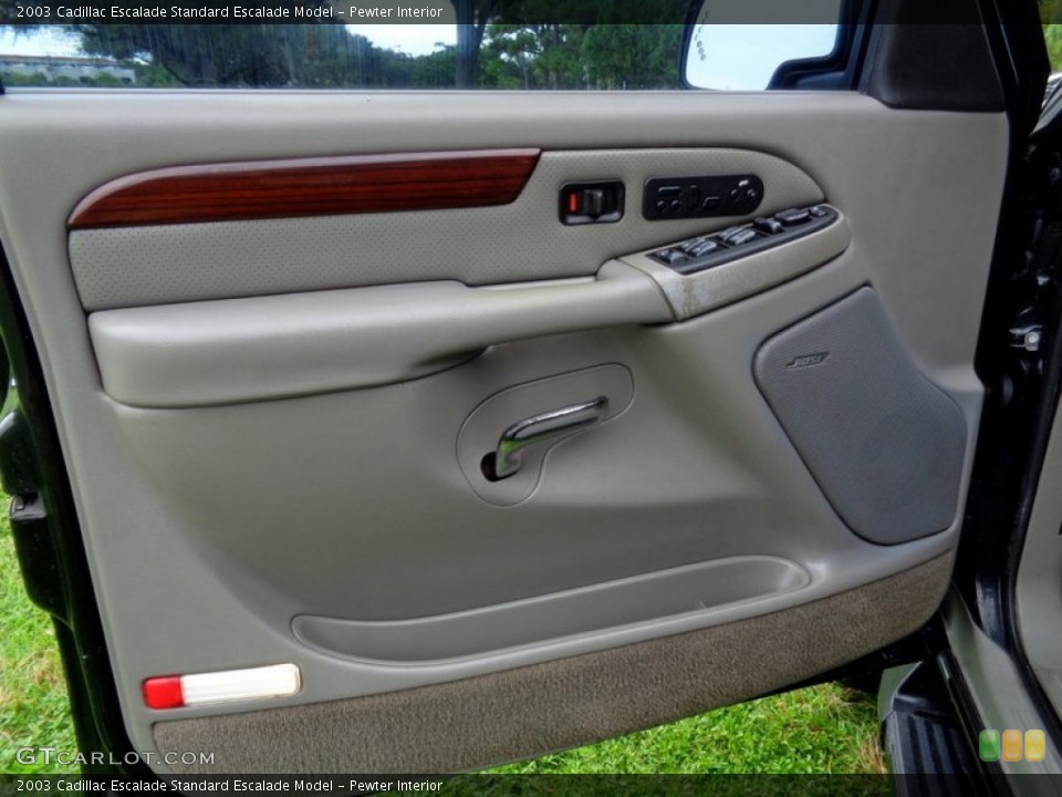 Pewter Interior Door Panel for the 2003 Cadillac Escalade  #107509184