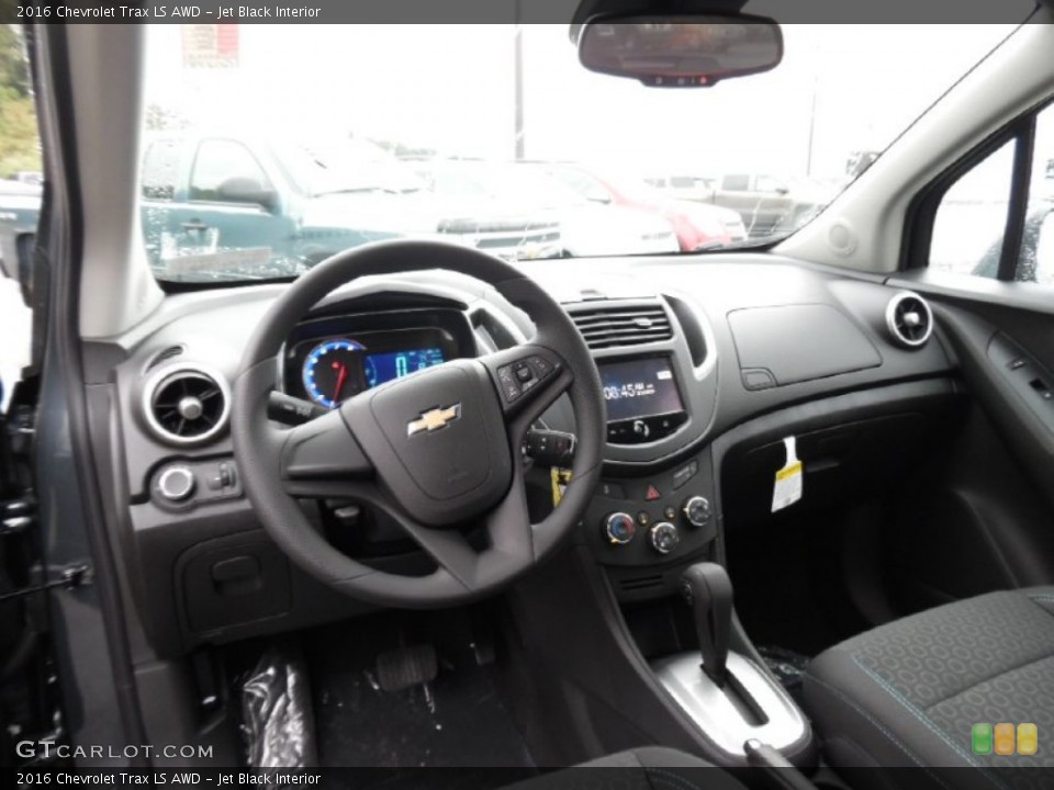 Jet Black Interior Prime Interior for the 2016 Chevrolet Trax LS AWD #107524091
