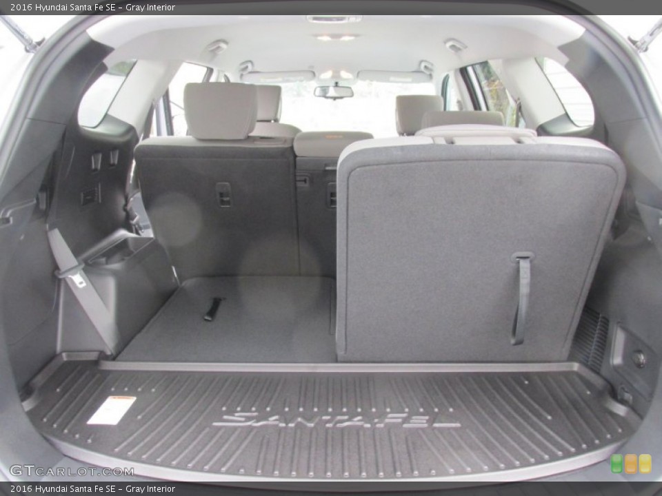 Gray Interior Trunk for the 2016 Hyundai Santa Fe SE #107526242