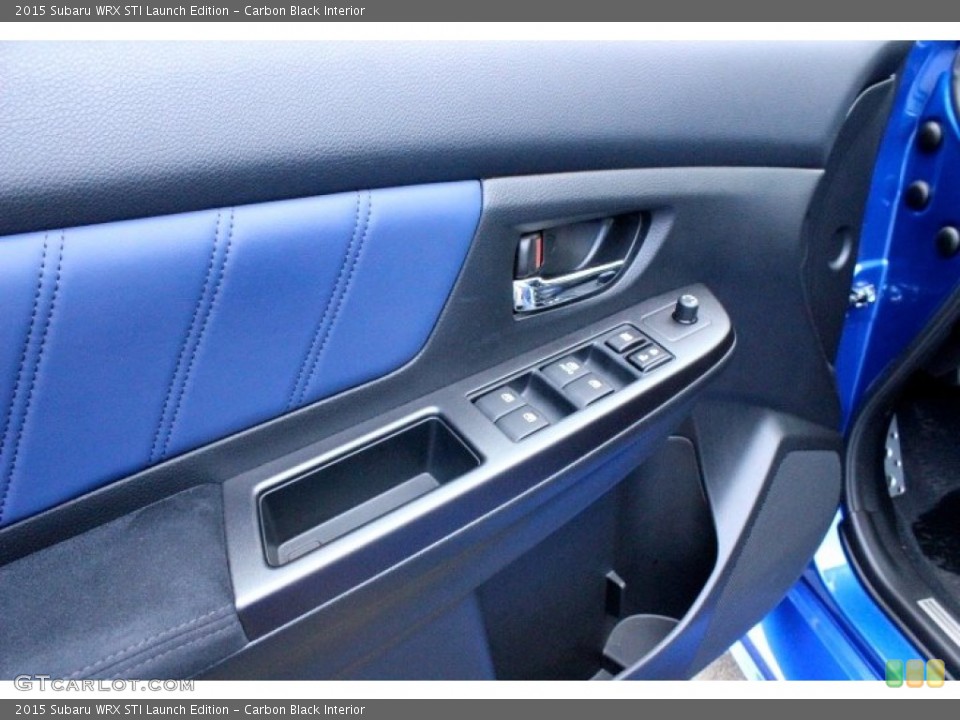 Carbon Black Interior Door Panel for the 2015 Subaru WRX STI Launch Edition #107530895